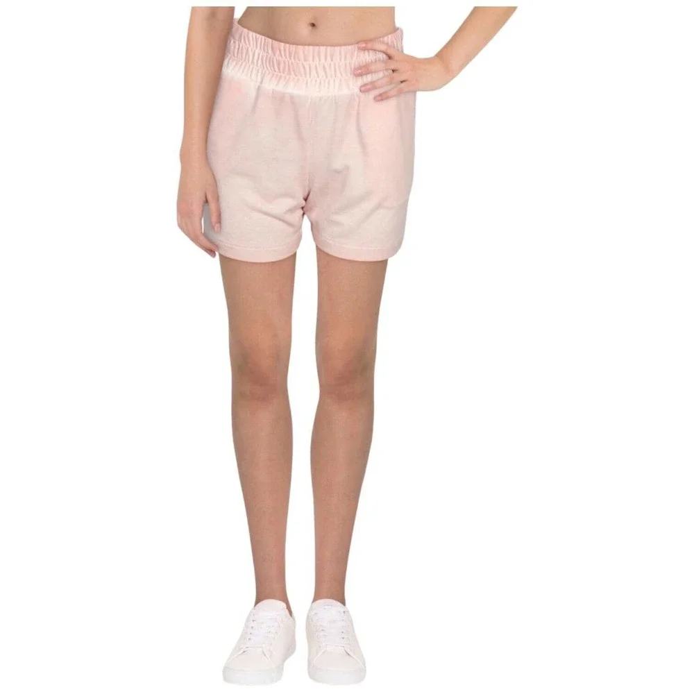 New Max Studio Majorca Womens Tie Dye Pocket Casual Shorts Peach XL